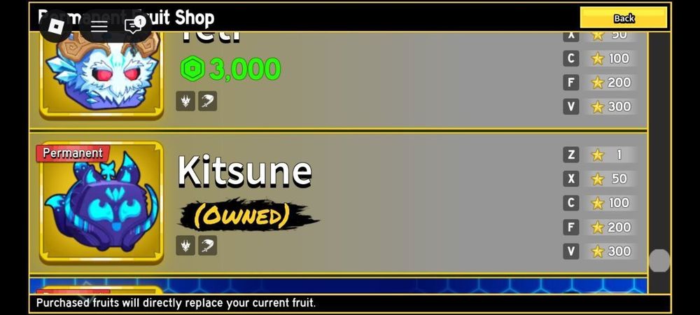 Продам аккаунт в блокс фрутс недорого