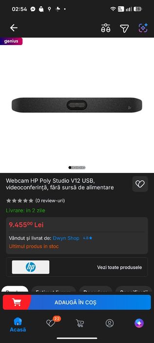 Camera videoconferință polystudio v12
