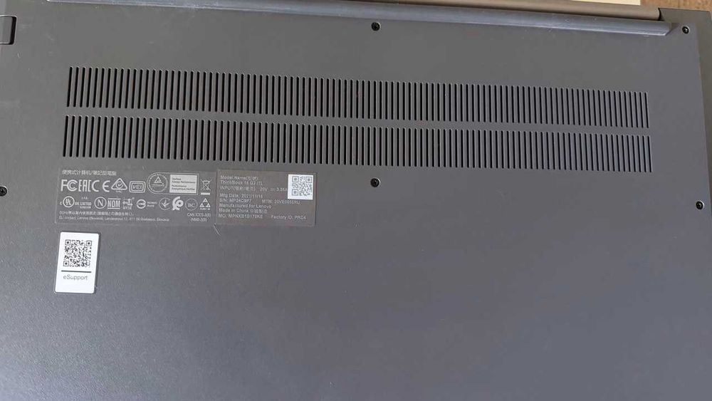 Ноутбук Lenovo ThinkBook 15 G2 (i5-1135G7, 16 GB, 1 TB)