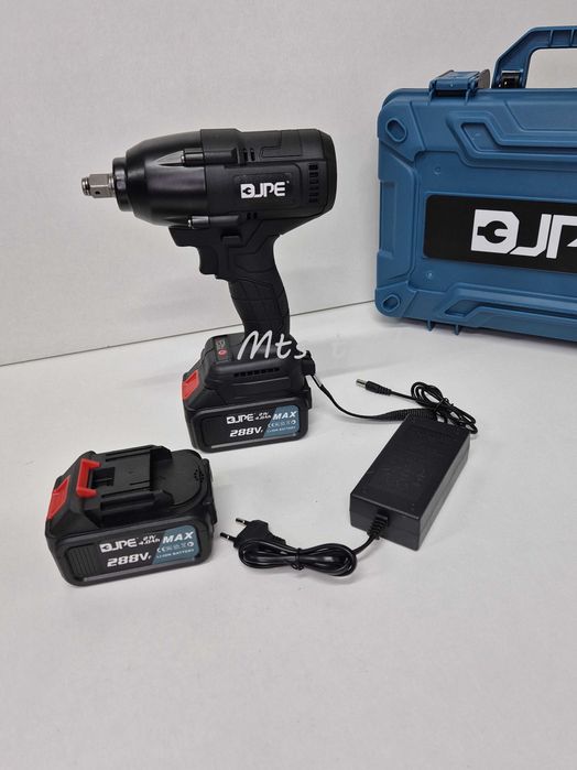 Pistol de impact 1/2" DJPE M17-32 800Nm 2 acumulatori