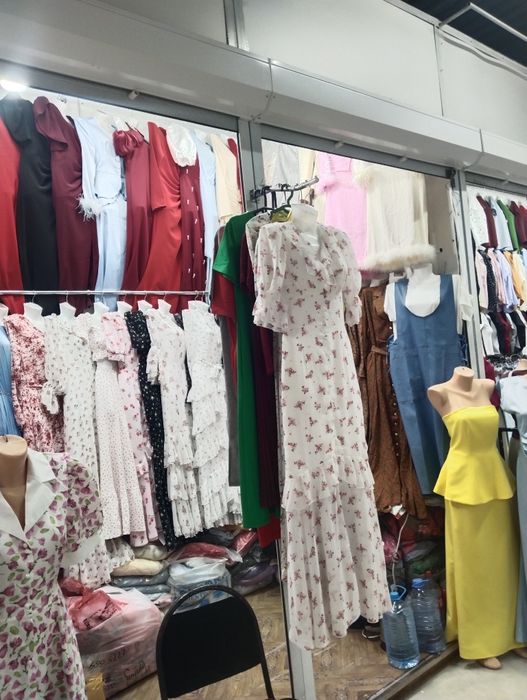 Кулпаршын базары павильон ишинде