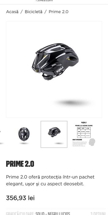 Kali Prime 2.0 Casca protecție bicicleta S/M