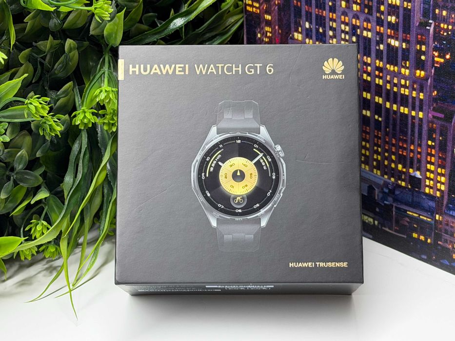 ! НоВо ! Huawei Watch GT6 46mm Black 2г Гаранция