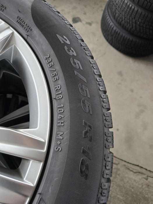 4 Броя 235/55/18 Pirelli 2x8mm 2x7mm