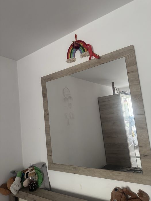 Oglindǎ mare (culoare stejar )