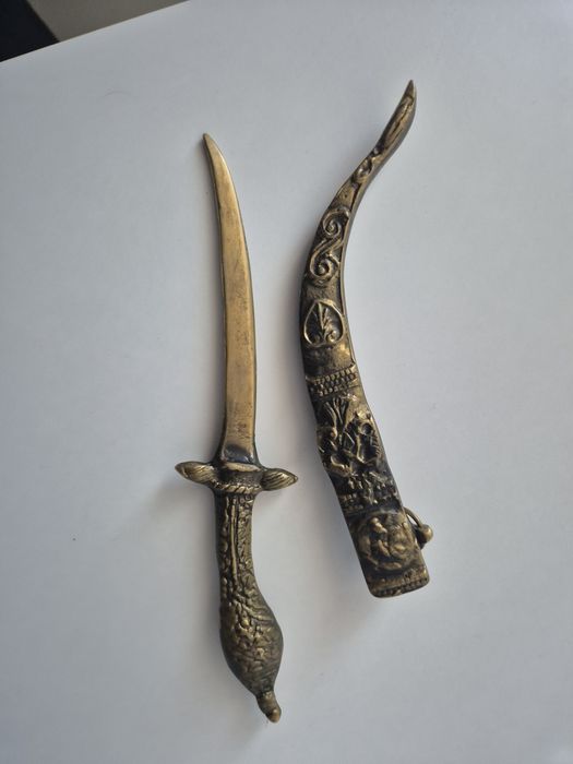 Pumnal decorativ vintage – bronz – Greece