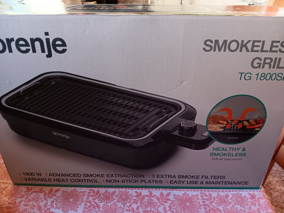 Бездимна електрическа скара Gorenje