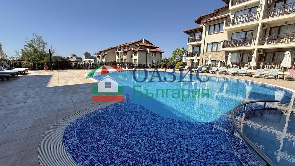 Апартамент с 2 спални и гледка към морето в "Relax Holiday Complex & SPA", Слънчев бряг, 89 кв.м,