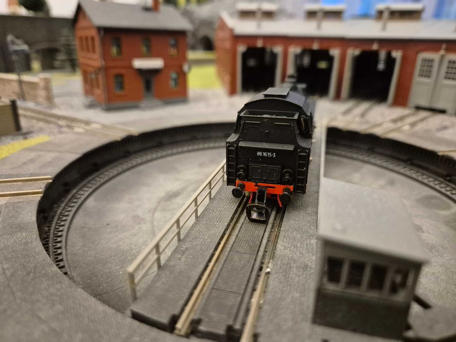 Locomotiva cu aburi BR86 - scara TT