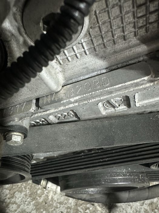 Двигатель Bmw N46 2.0l n46b20 e46 e90 e60 e87 e83