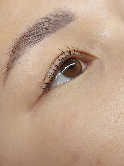 Ламинирование ресниц и бровей