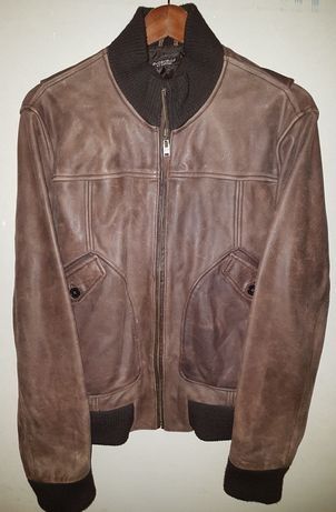 Geaca din piele groasa M - StGeorge by Duffer
