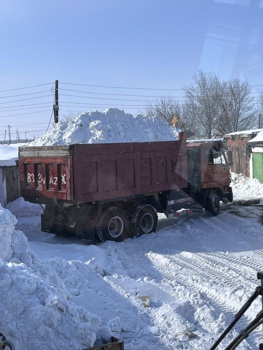 Вывоз снега.