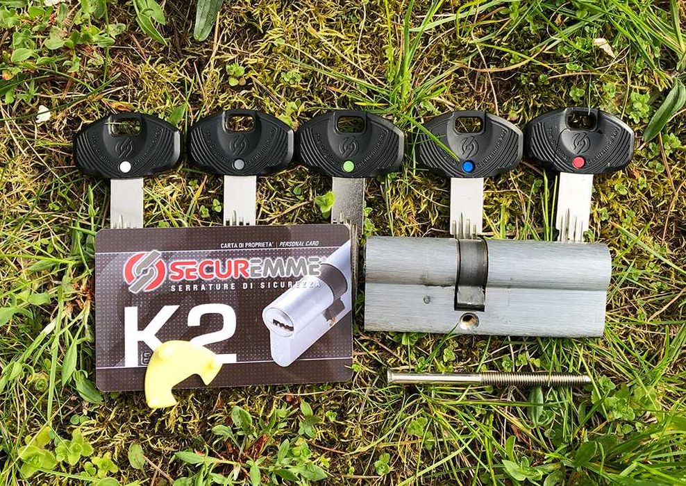 Патрон SECUREMME К2 35/45 хром-сатен