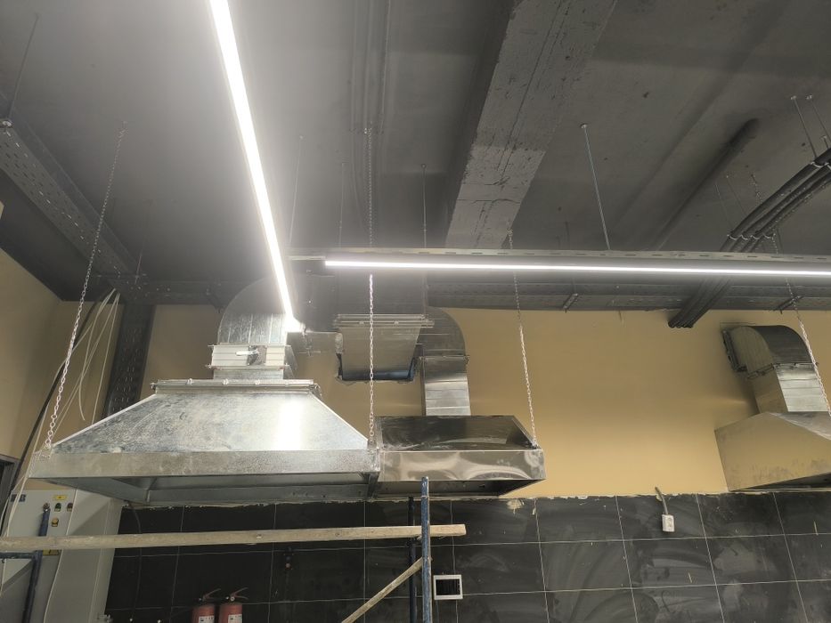 Монтаж вентиляции и воздуховодов. Установка приточно-вытяжных систем