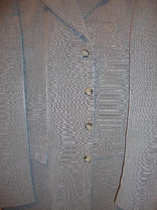 Мъжки сив костюм размер 52