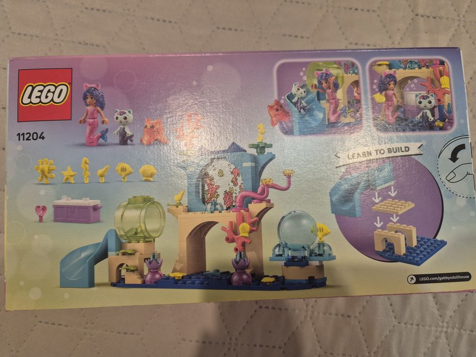 LEGO® Gabby's Dollhouse - Aventurile in acvariu ale sirenei Gabby 1120