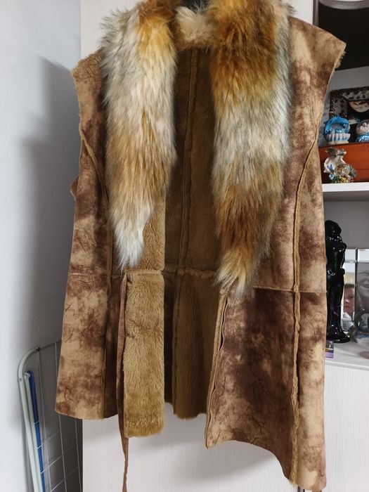 Vestă blană artificială
