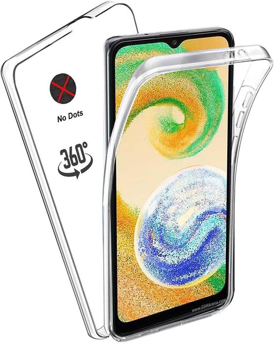 Прозрачен 360° Градуса Кейс Samsung Galaxy A04s