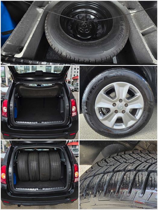 Vand/Schimb/Rate Dacia Duster 4x4 2015, 1.5 DCI 110CP, clima, navigatie Android, comenzi volan distributie schimbata 2 seturi anvelope