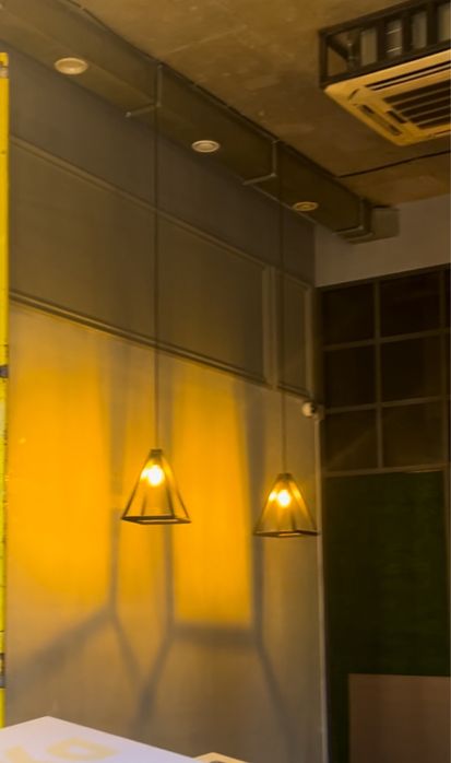 Продам 5 подвесные светильники