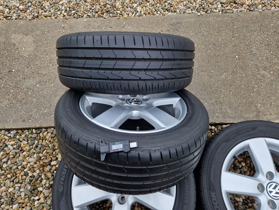 Roti/Jante Vw Golf 5-6-7 Caddy Touran anvelope vara 205 55 16