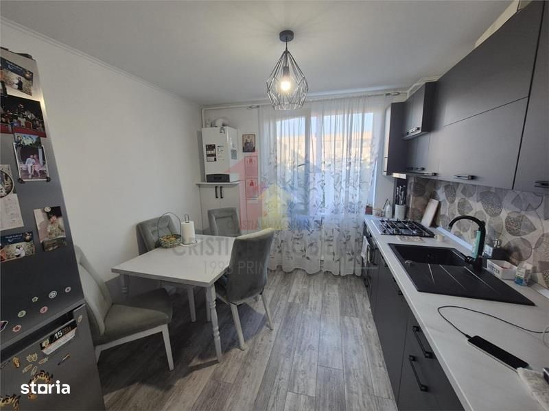 VIDEO! MOBILAT SI UTILAT, 3 camere zona Hipodrom, etaj 3