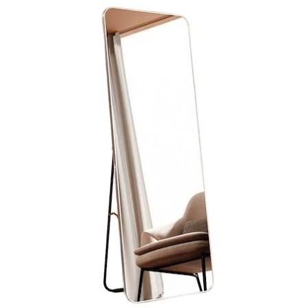 Oglinda fixa, FUR-1626-White, 155 x 45 cm, alb