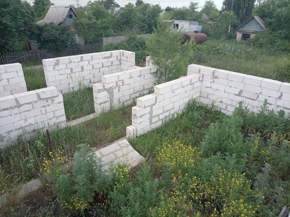 Продам недостроенный дом
