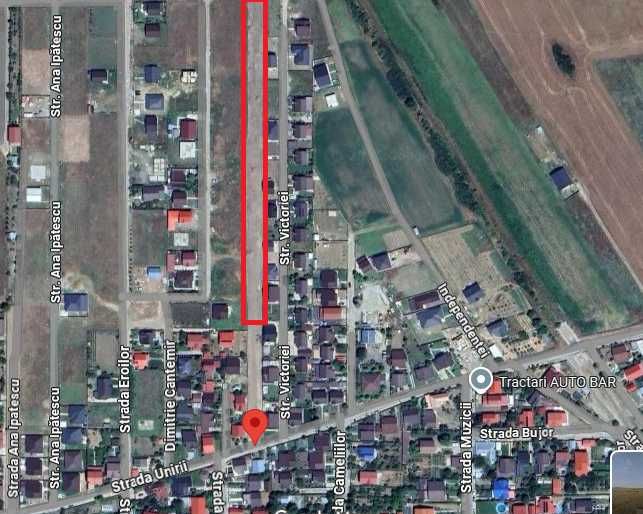 Teren intravilan Șendreni 3333 mp 40 €/mp Preț negociabil Investitie