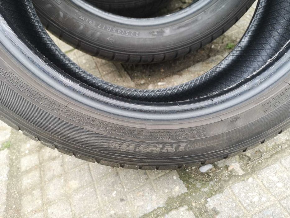 Летни гуми 225 45 17   DUNLOP SP SPORT FASTRESPONSA   4 броя   6+ мм грайфер