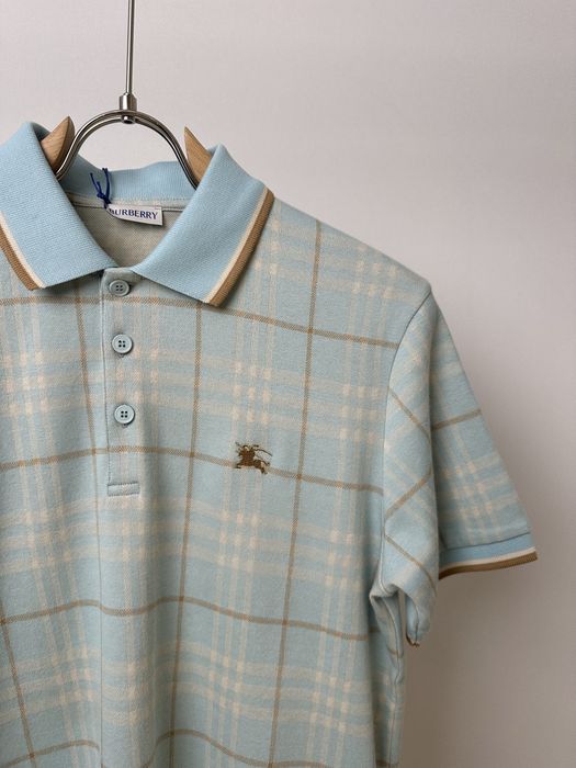 Мъжка тениска поло яка Burberry
