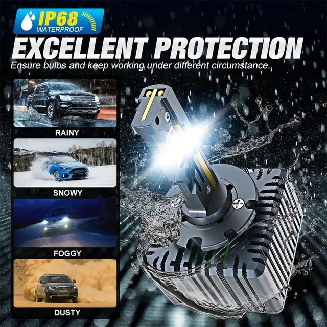 Set Becuri LED D1S D2S D3S D4S D5S D8S 12V 35W 40000 LM 6000K