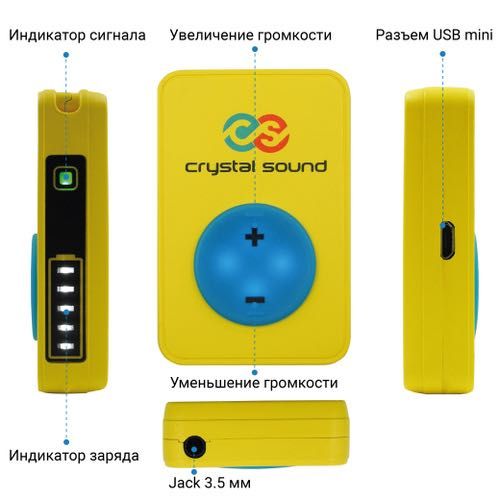 Радиогид (Радио гид, аудиогид, наушники) для экскурсий Crystal Sound