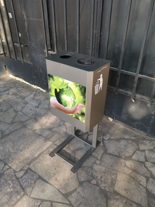 Кош за чаши с подов монтаж