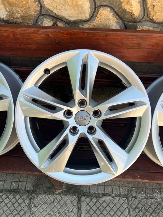КАТО НОВИ!!! Джанти 18 5х112 Ауди Оригинални Djanti 18 5x112 Audi Originalni