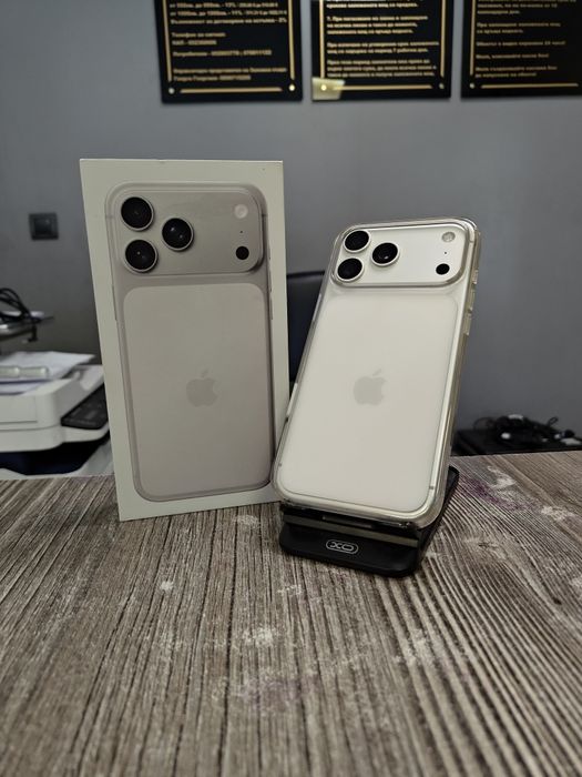 iPhone 17 PRO MAX 512 GB / Silver /2г Гаранция Техноп.