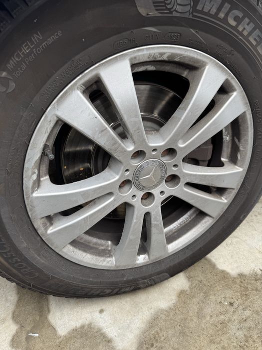 Jante roti OE Mercedes GLK x204 michelin crossclimate SUV 235/60r17
