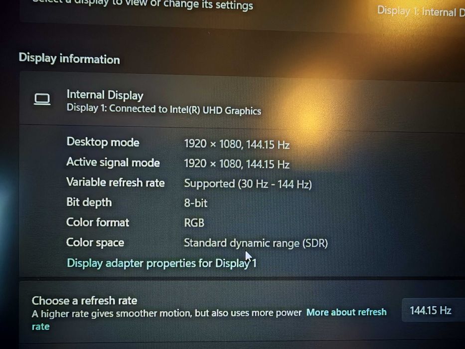 Laptop gaming Acer Nitro AN515-57/i5-11400h/RTX 3050/1 tb SSD/144 hz