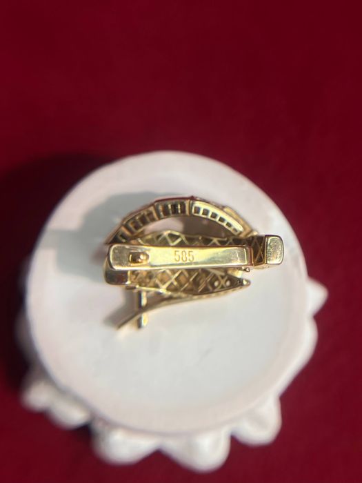 Золотые серьги/BariBarShop/0-0-24