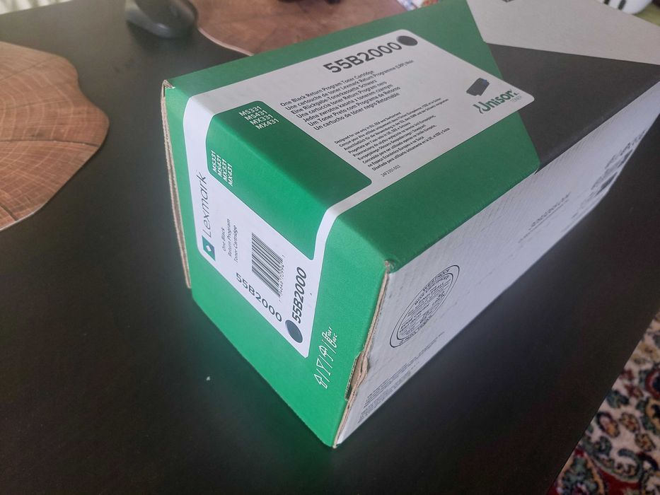 Cartus Original Toner LEXMARK 55B2000 - Sigilat