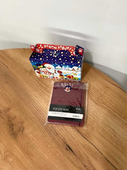 Ежедневник/блокнот А6 экокожа