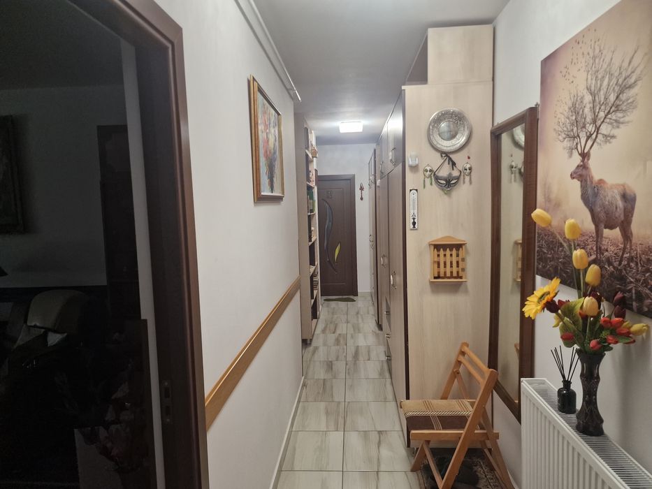 Ap 2 cam, etaj 1,bloc nou 2021, 70mp,decomandat, balcon  centrala