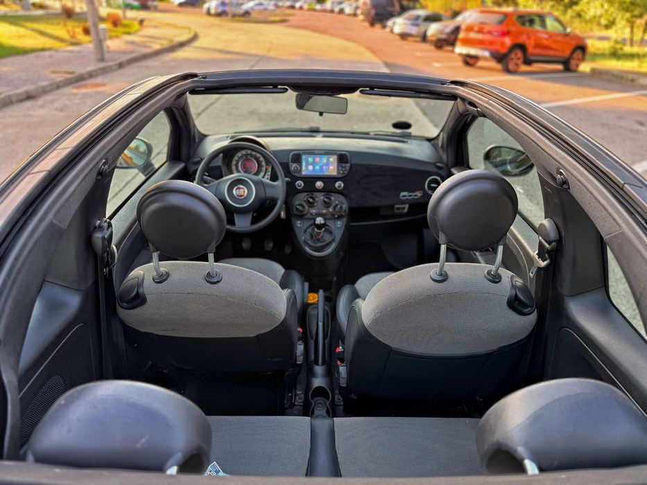 Fiat 500 Cabrio 0.9 Turbo • 99.000 KM REALI • CarPlay • Sport • 2011 •RAR Efectuat