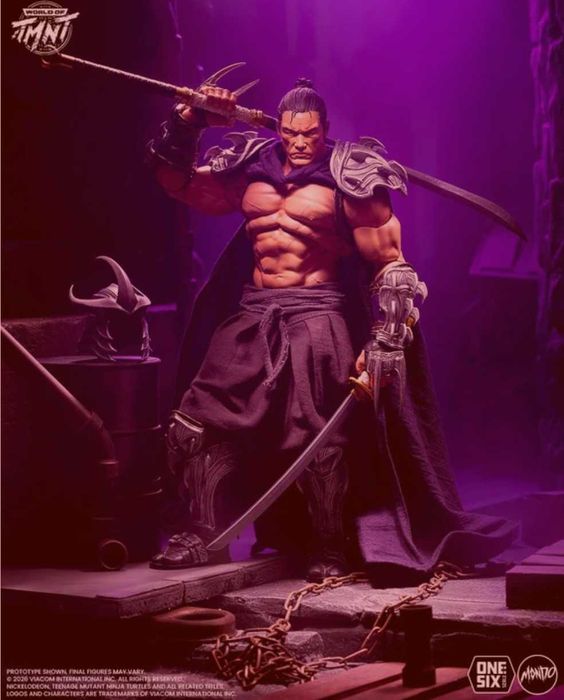 Шедьовър на Шрюдер . Shredder Mondo 1/6 scala 6 new and sealed