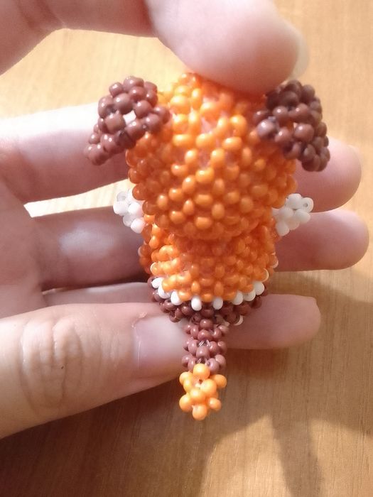 Собачка из бисера, игрушки/сувениры