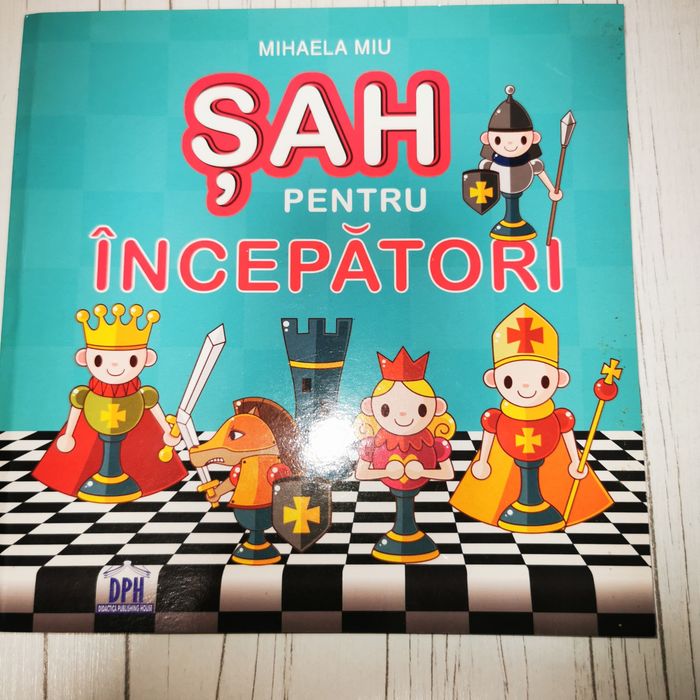 Set 2 carti despre sah pentru copii