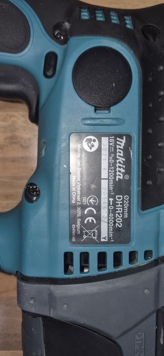 Makita rotopercutor 18v DHR 202