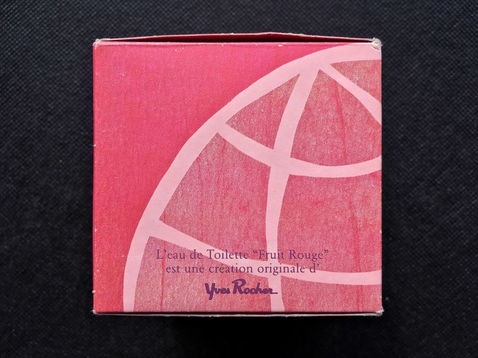 VINTAGE 1995 Made In France YVES ROCHER® FRUIT ROUGE 50ml EDT Splash