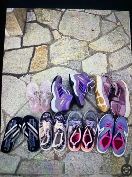 Сандали и маратонки 35 и 36 номер nike zara timberland skechers